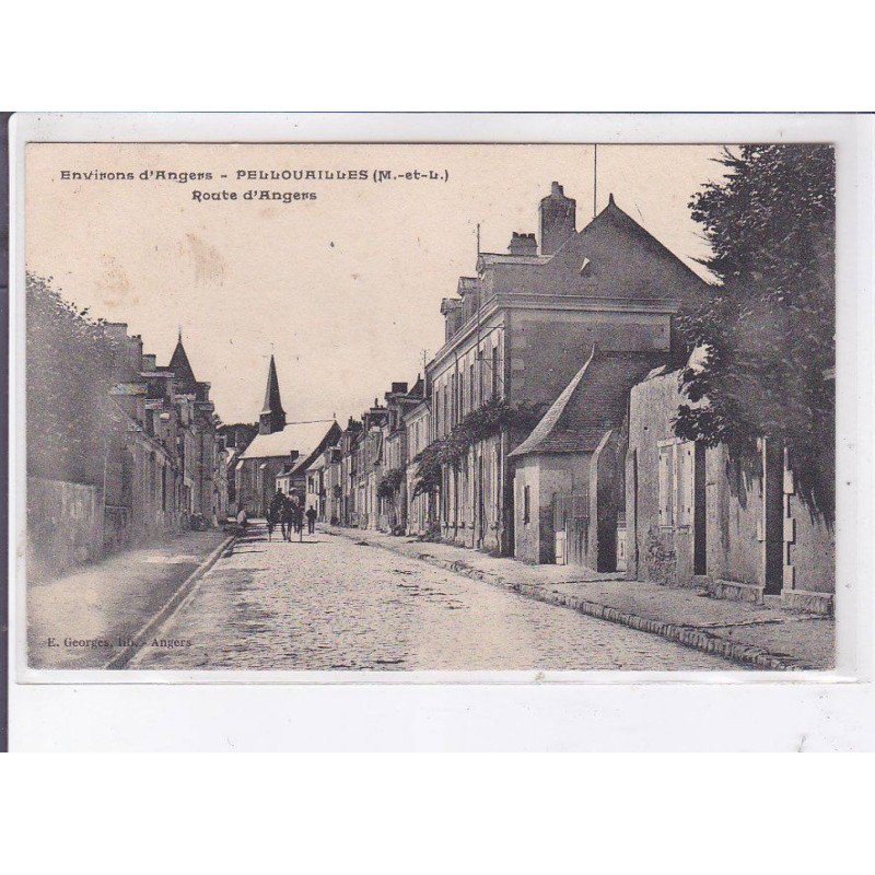 PELLOUAILLES: route d'angers - très bon état