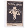 PUBLICITE : Kouptif et Tailtif - coupez vous-même vos cheveux - (calendrier format cpa) très bon état