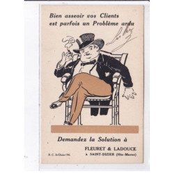 PUBLICITE : La solution Fleuret et Ladouce à Saint Dizier - bon état