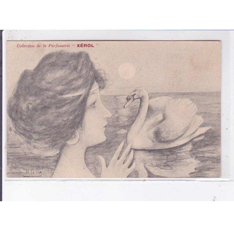 PUBLICITE : collection de la parfuemerie Xerol (illustrée par patella) - très bon état