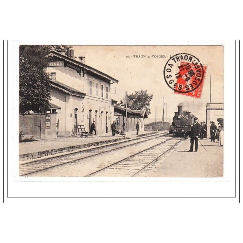 THAON-les-VOSGES : la gare - état