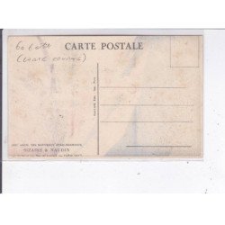 PUBLICITE : Les automobiles SIZAIRE et NAUDIN (illustrée par Fonseca) - état (coupée - carte courte)
