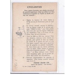 PUBLICITE : les chaines COVENTRY pour cycles et autos (automobile - lune - soleil) - très bon état