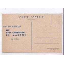 PUBLICITE : "Les deux "monsieur" de madame - film - cinema  - très bon état