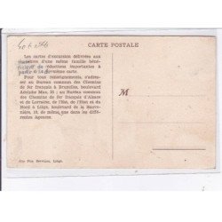 PUBLICITE : cartes d'excursions pour l'exposition coloniale de  Vincennes - état