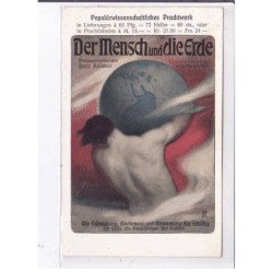 PUBLICITE : "der Mensch und die Erde" (l'homme et la Terre) (KUPKA ?) - très bon état