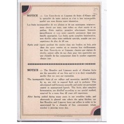 PUBLICITE : Grande distillerie de fruits Eugène LEVY à Schiltigheim Strasbourg (Judaica - kirsch d'Alsace) très bon état