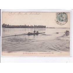 SAUMUR: courses nautiques 1902 - très bon état
