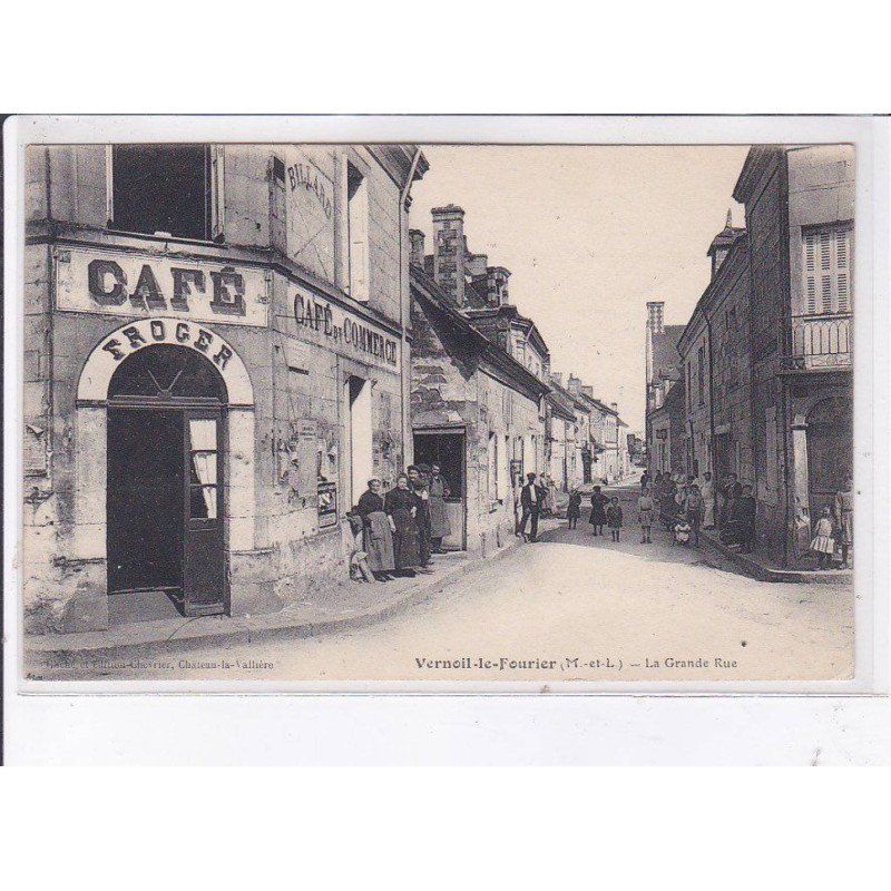 VERNOIL-le-FOURIER: la grande rue - très bon état