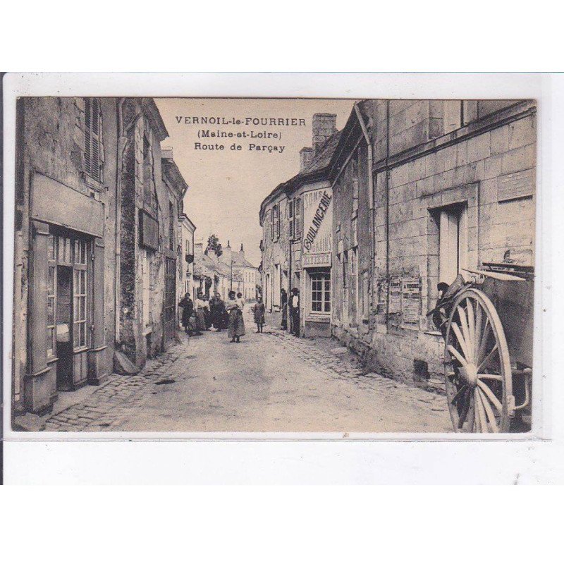 VERNOIL-le-FOURRIER: route de parçay - très bon état