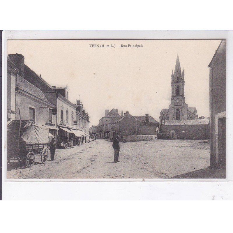 VERN: rue principale - très bon état