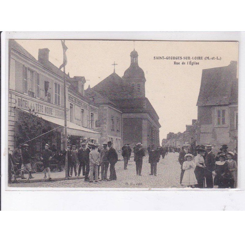 SAINT-GEORGES-sur-LOIRE: rue de l'église - très bon état