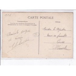 LA HAYE-PESNEL: arrivée sur la place de l'église - très bon état