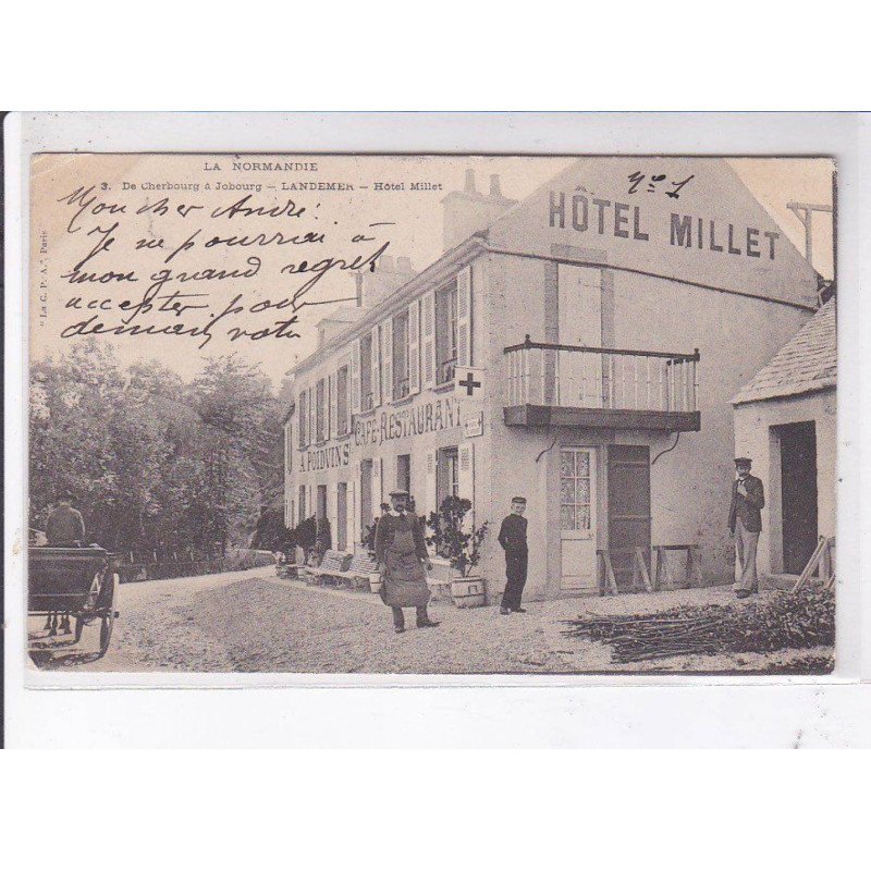 LANDEMER: hôtel millet - très bon état