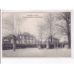 BANIZE: vue de la mairie et des écoles - très bon état