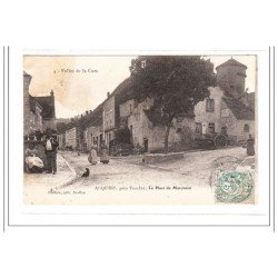 ASQUINS : la place du maronnier - état