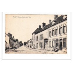 FOISSY : la grande rue - tres bon état