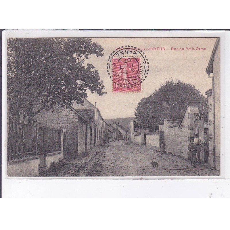 BERGERES-les-VERTUS: rue du petit-orme - très bon état