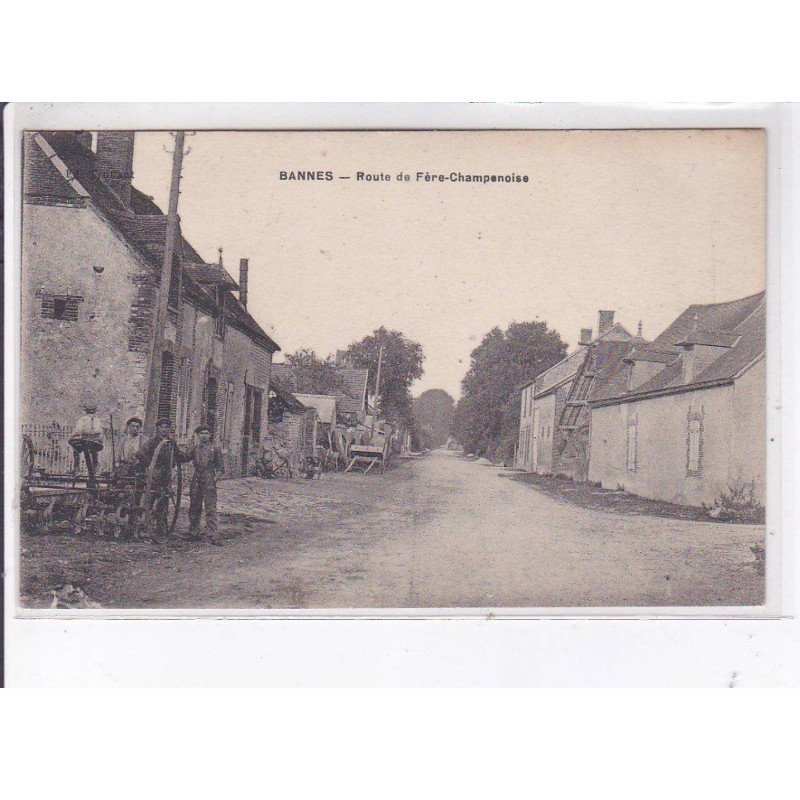 BANNES: route de fère-champenoise - très bon état
