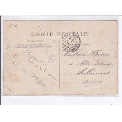 EPERNAY: révolution en champagne 1911, 15e chasseurs gardant les bâtiments de l'union champenois - très bon état