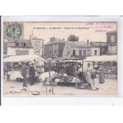 EPERNAY: le marché, place de la république - très bon état