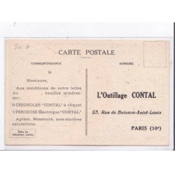 PUBLICITE : "de la Chignole Contal" - automobile - outillage - très bon état