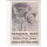 PUBLICITE : Maman CAT (Odette Charlay) - reine d'un jour - savon le chat (autographe)- bon état