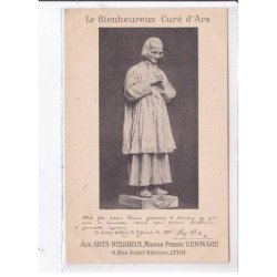 PUBLICITE : magasin "Aux Arts Religieux" maison Pierre Vermare à Lyon (le curé d'Ars) - très bon état