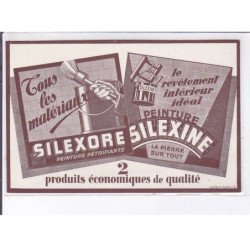 PUBLICITE : peinture Silexore et Silexine - établissements Van Malderen à Parie rue Frochot - très bon état