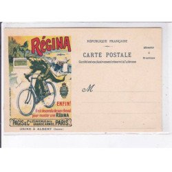 PUBLICITE : cycles REGINA - Pagis à Paris (vélo - cyclisme) - très bon état