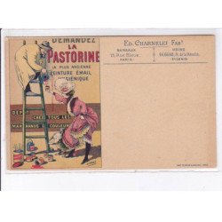 PUBLICITE : peinture La Pastorine - fabricant Charnelet à Paris et à Saint Denis - très bon état