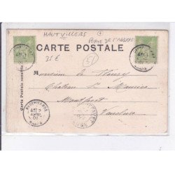 HAUTVILLERS: porte de l'abbaye - très bon état