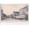 LACHY: scène de village, attelage - très bon état