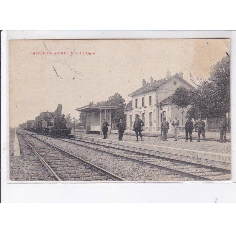 PARGNY-sur-SAULX: la gare - très bon état