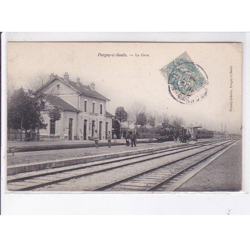 PARGNY-sur-SAULX: la gare - très bon état