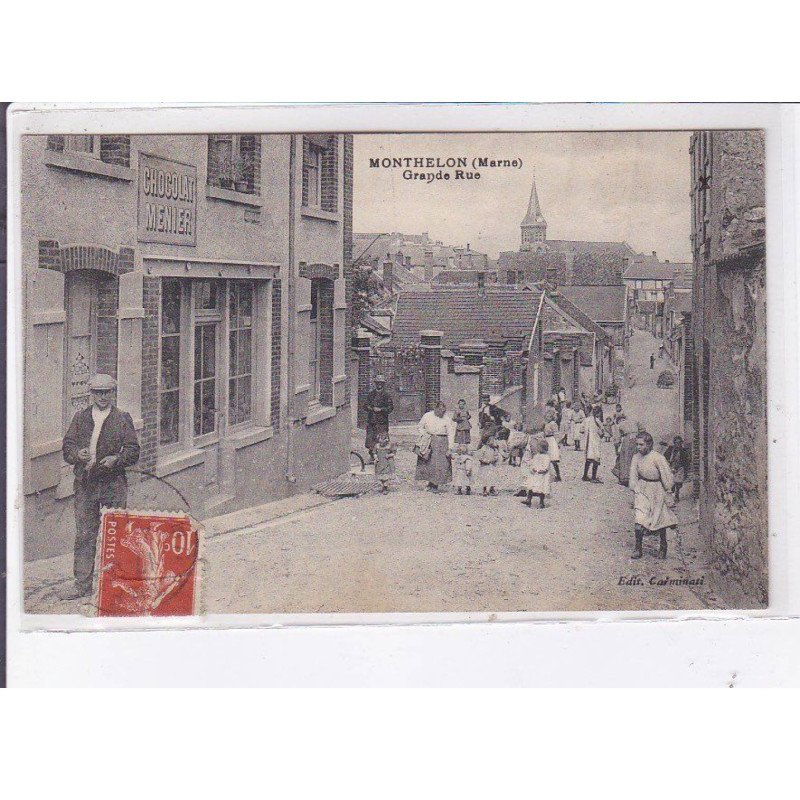 MONTHELON: grande rue - très bon état