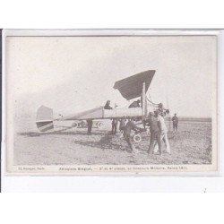REIMS: aéroplane bréguet, 2e et 4e places, au concours militaire, 1911 - très bon état