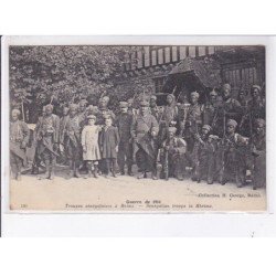 REIMS: troupe sénégalaises, guerre 1914 - très bon état