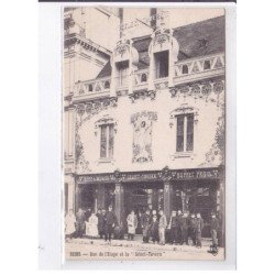REIMS: rue de l'étape et la "select-tavern" - très bon état