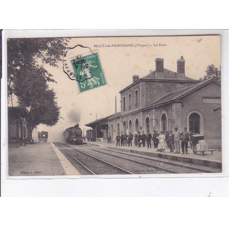 RILLY-la-MONTAGNE: la gare - très bon état RILLY-la-MONTAGNE: la gare - très bon état