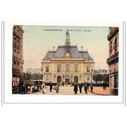 LEVALLOIS-PERRET : hotel de ville - facade - tres bon etat