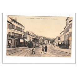 CHAVILLE : station des tramways et bas-cheville - tres bon etat