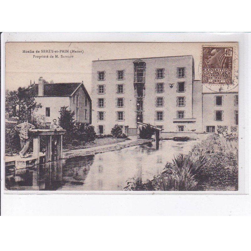 SERZY-et-PRIN: moulin - très bon état SERZY-et-PRIN: moulin - très bon état