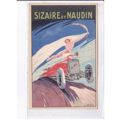 PUBLICITE : automobile Sizaire et Naudin (illustrée par Fonseca) - état
