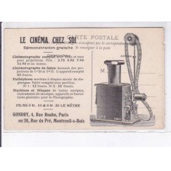 PUBLICITE : le cinéma chez soi - cinématographe GONDRY - très bon état