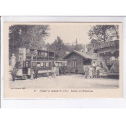 NOISY-le-GRAND: station des tramways, manège - très bon état