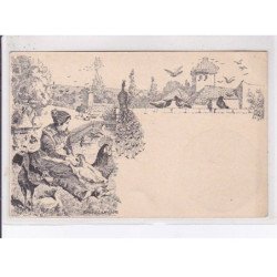 PUBLICITE : exposition internationale d'Aviculture - colombophilie Madrid 1902 (Espagne) - très bon état
