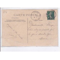 SEZANNE: inauguration des eaux des verdes, arc de triomphe de la grande rue - très bon état