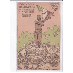 PUBLICITE : esposizione dell' industria Italiana per il materiale turistico 1904 Bologna - LUCCIO - état