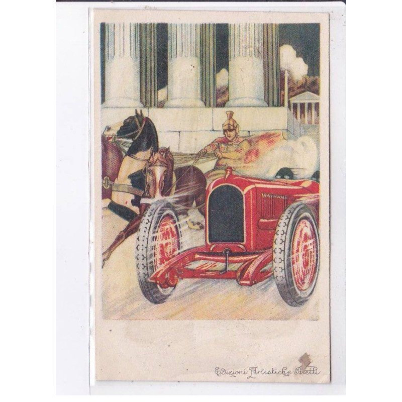 PUBLICITE : les pneus Pirelli (automobile) illustrée par nanni - état